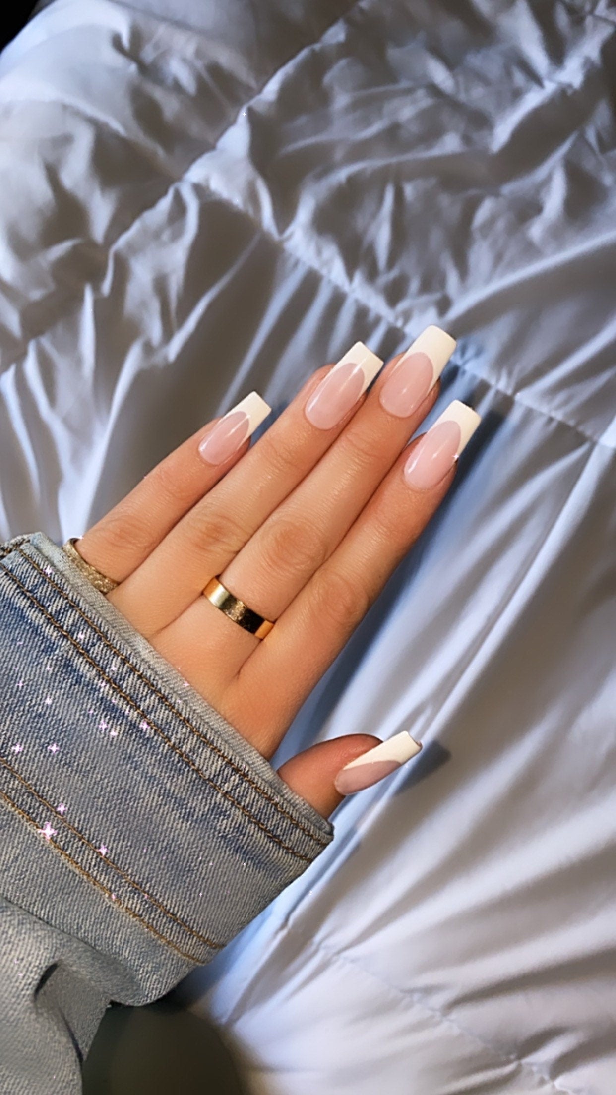 12 Chrome French Tip Nail Ideas for Bright, Shiny Manicures