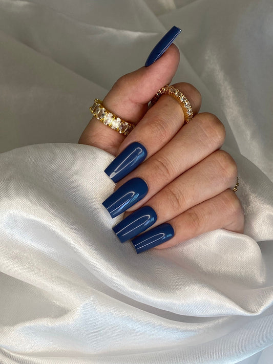 Got The Blues - Press On Nail Set