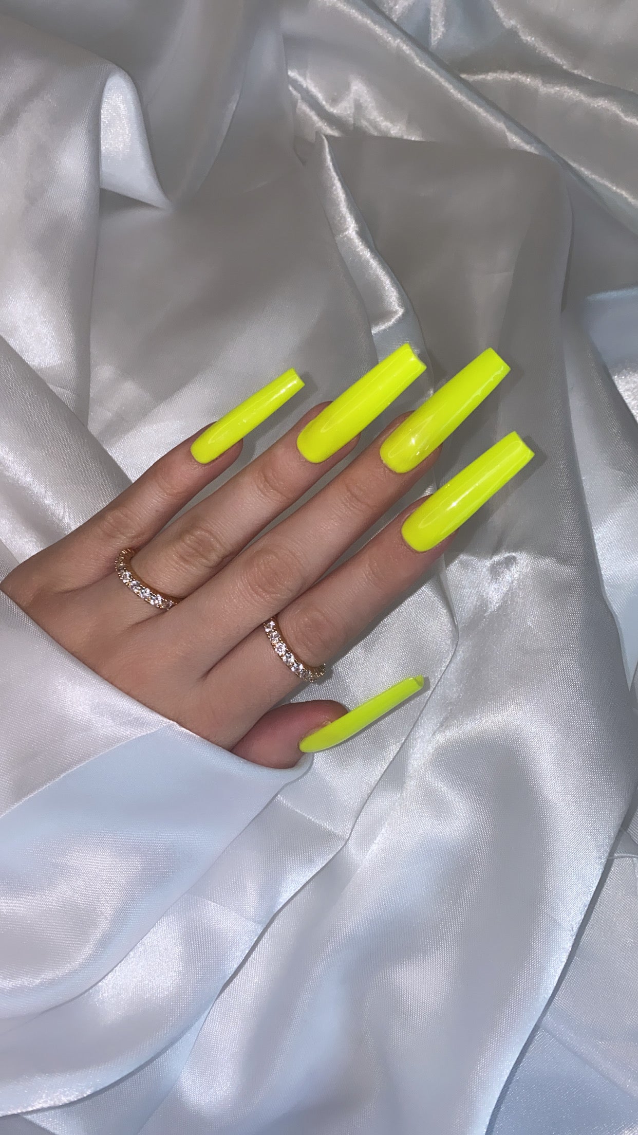 Electric love - Neon Press On Nail Set